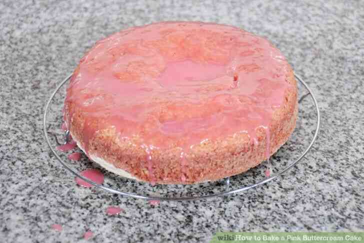 Image intitulée Cuire un Rose crème au Beurre Gâteau Final